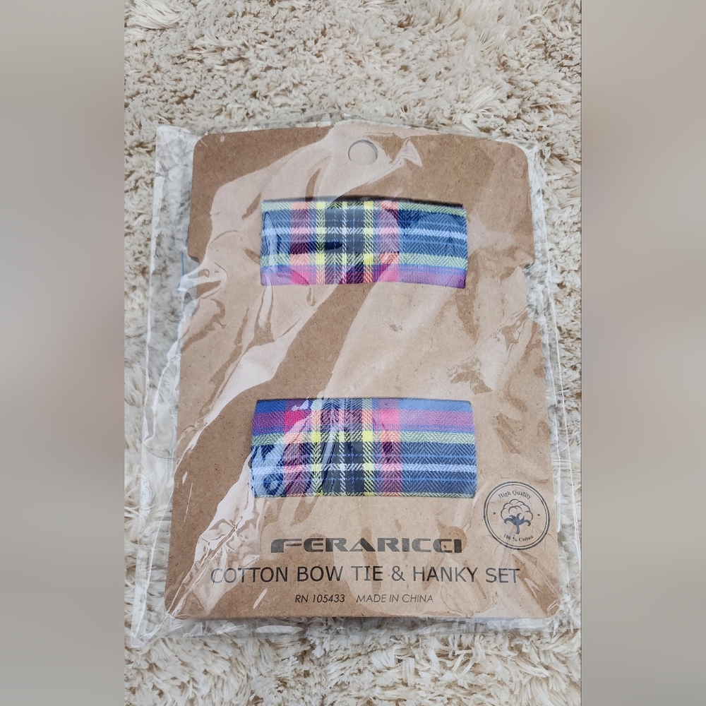 Feraricco New York bow tie set